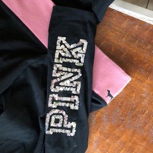 PINK leggings BLING